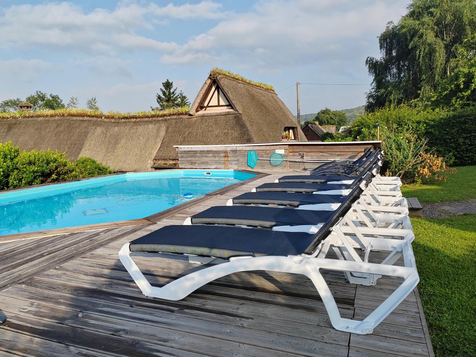 La Maraiquaise Villa Marais-Vernier Bagian luar foto